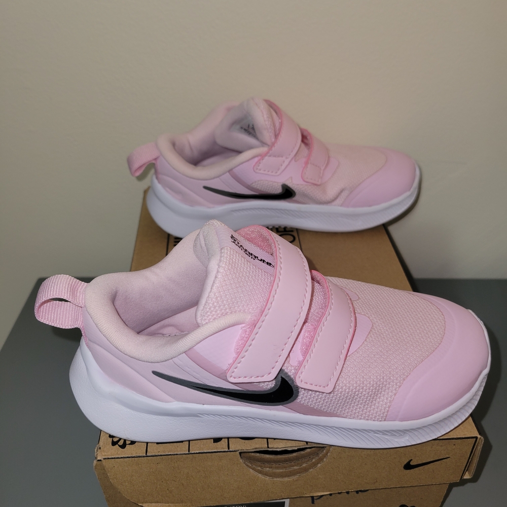 Nike Kids Pink Sneakers - Picture 2 of 7